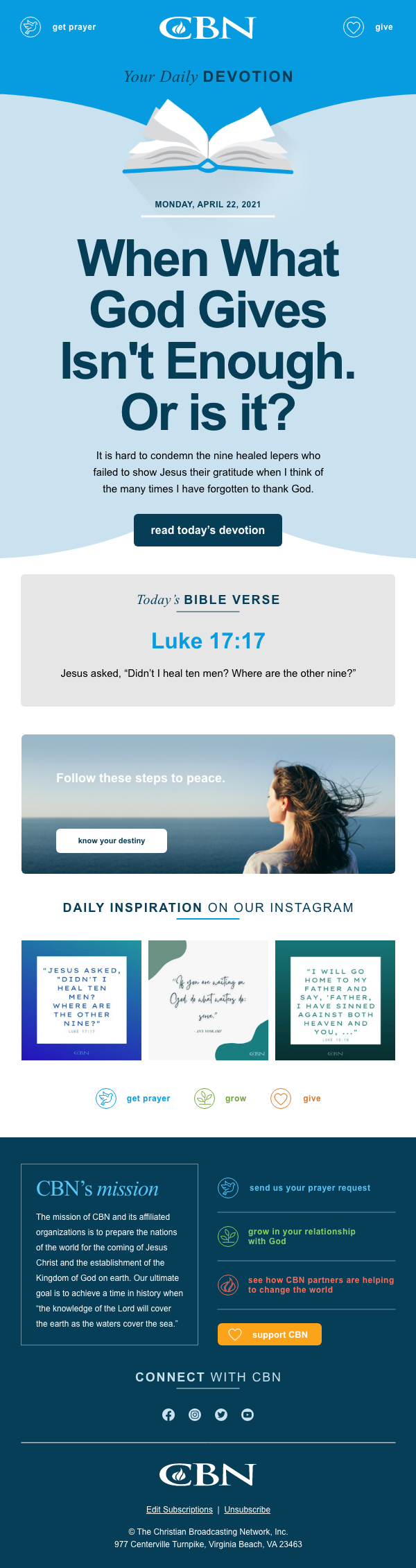 Email-Devotional